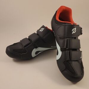 Peloton Black and Red Cycling Shoes Size 36